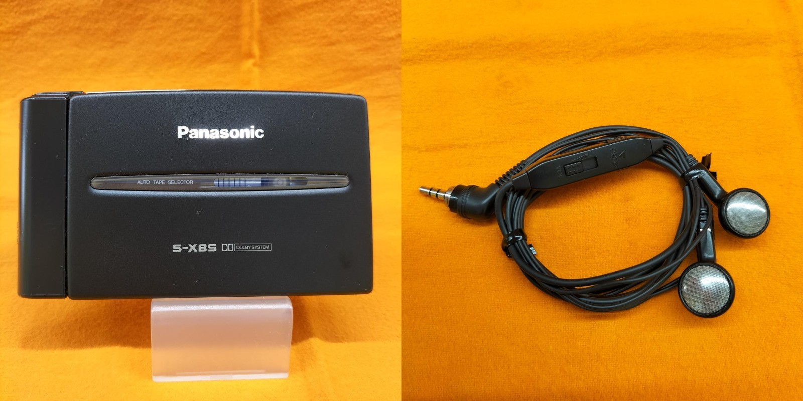 Panasonic RQ-S11 S-XBS Cassette Player Dolby system Black