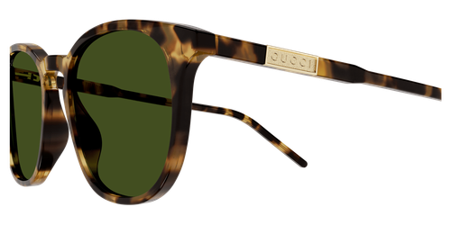 Pre-owned Gucci Gg1157s-003-50 Havana Green