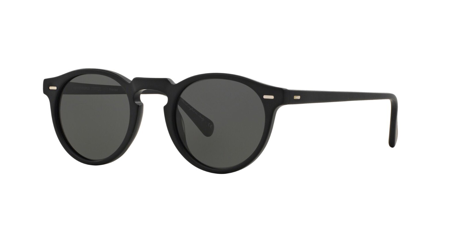 Pre-owned Oliver Peoples Gregory Peck Ov 5217/s Matte Black/midnight Express Sunglasses In Midnight Express Vfx Polarized