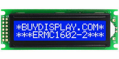 Low-Cost 1602 16x2 Charcter LCD Module Display Blue White Color
