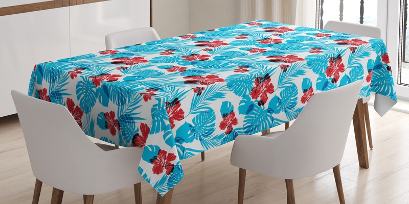 Luau Tischdecke Insel Vegetation BlÃ¤Tter