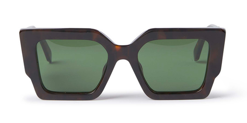 Pre-owned Off-white Catalina Oeri128s24pla0016055 Brown In Green