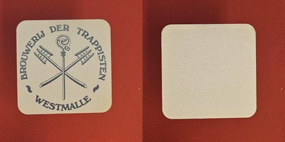 Brouwerij der Trappisten Westmalle Brauerei Bierdeckel Bier