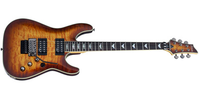 Schecter Guitar Research Omen Extreme-6 FR Electric Guitar -Vintage Sunburst