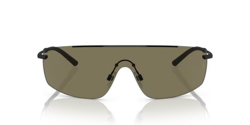 Pre-owned Oliver Peoples 0ov1344s-3850622 Irregular Black In Green