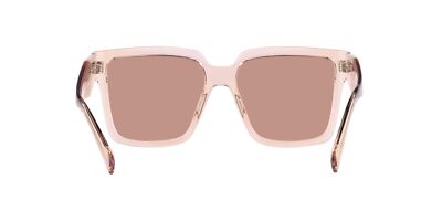 Pre-owned Prada Sunglasses Pr 24zs 13i08m Pink Violet Woman In Purple