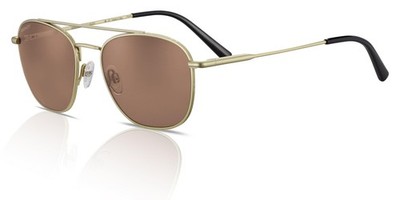 Serengeti Soleil CARROLL SS542004 Mat or Clair / Minéral Polarisé Pilotes