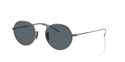 Pre-owned Oliver Peoples 0ov1220s-495244r5 Phantos Brown In Blue