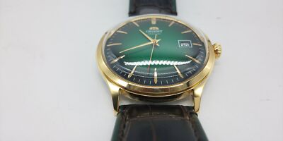 Pre-owned Orient Watch Automatic Winding Automatic Overseas Model Sac08002f0