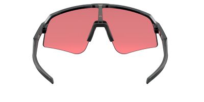 Pre-owned Oakley Sutro Lite Sweep Sunglasses, Matte Carbon Frame, Prizm Trail Torch Lens