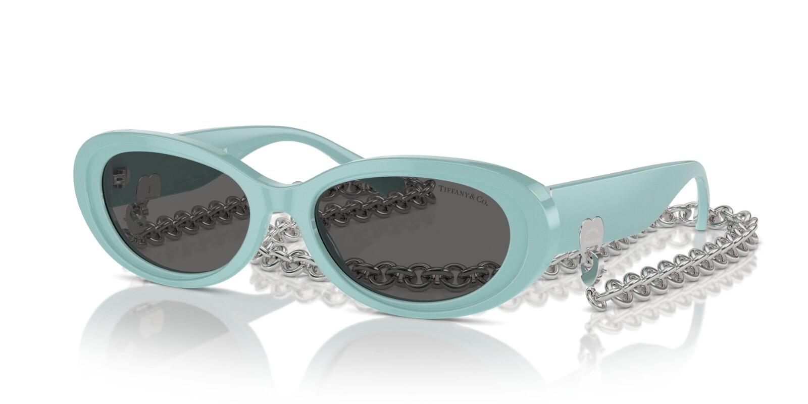 Tiffany TF 4221 Tiffany Blue With Chain/Grey (8388S4