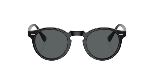 Pre-owned Oliver Peoples 0ov5217s-501031p2 Phantos Black In Gray