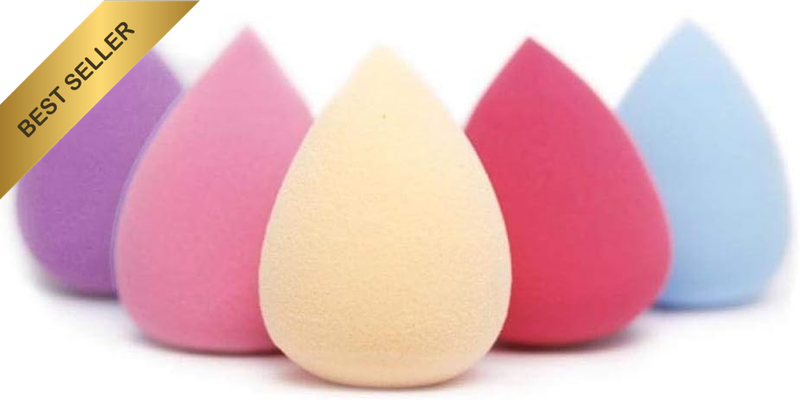 5Pcs Non-Latex and Hypoallergenic Makeup Sponge