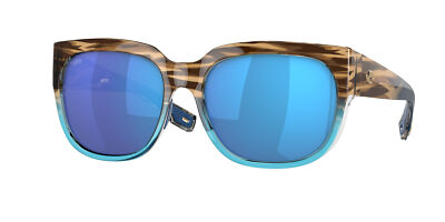 Pre-owned Costa Del Mar 06s 9004 Waterwoman 2 251 Shiny Wahoo B 900403 Sunglasses In Blue