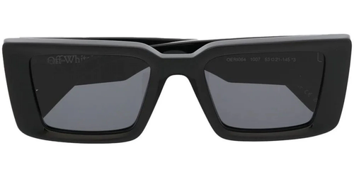 Pre-owned Off-white Savannah Oeri064s23pla0011007 Black In Gray