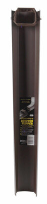 Amerimax 3703019 Vinyl Flip-Up Downspout Extension, 30'', Brown
