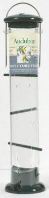 Woodlink NATUBE9 Audubon Plastic 8 Port Thistle Finch Feeder