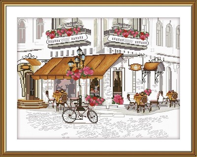 Creative Needlepoint Сross Stitch Embroidery Kit ''Meeting point'' DIY Needlework