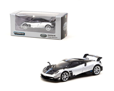 TARMAC WORKS T64G-TL014-SL Global 64 Pagani Huayra BC 1:164 Silver Model Car