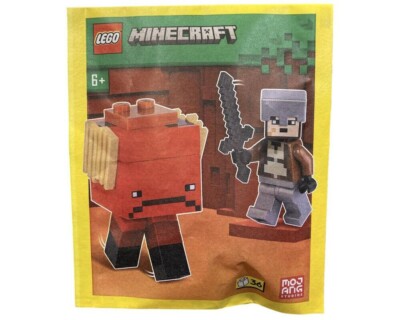 LEGO Minecraft Nether Hero and Strider Paper Bag 662402-1