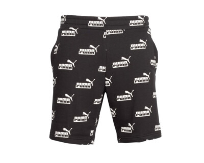 

Мужские шорты Puma Black Amplified AOP, Черный