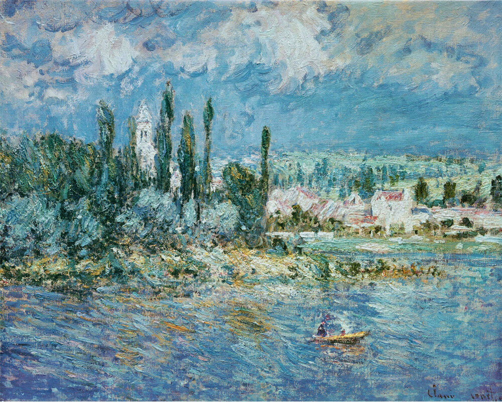 C. Monet 油彩画 1972年 C. Monet 油彩画 1972年