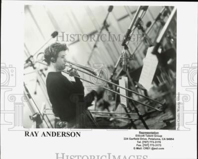 1999 Press Photo Ray Anderson of the Pocket Brass Band at On the Boards Theater