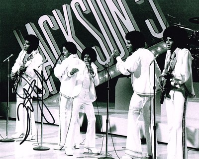 Tito Jackson SIGNED Autograph Jackson Five 10x8 Photo AFTAL COA Michael Brother
