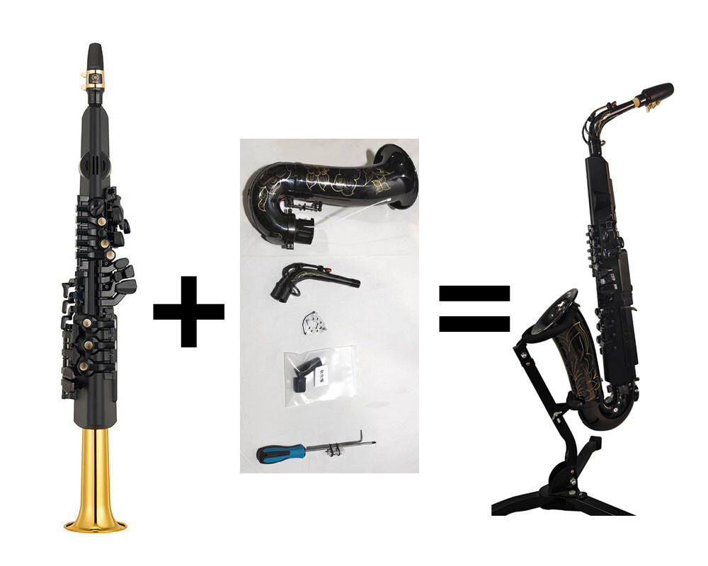 DIY YAMAHA Digital Saxophone YDS-150 YDS-120 Modified into Alto