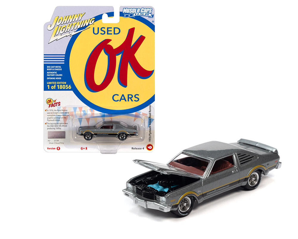 Johnny Lightning 1976 Plymouth Volare Road Runner 1:64
