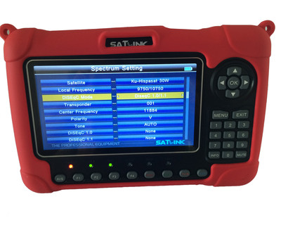 NEW SATLINK WS-6980 Digital Satellite Terrestrial Signal Meter DVB-S/S2/T/T2/C