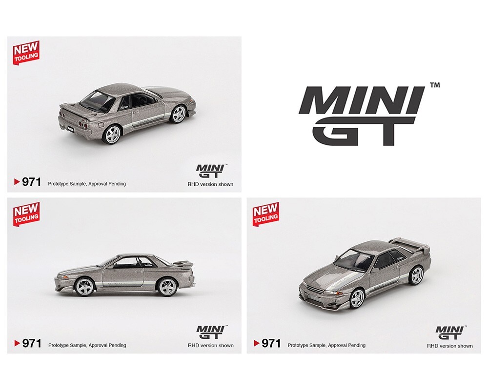 ミニカー MINIGT Nissan Skyline GT-R (R32)Veilside 979 & #980 MINI GT Skyline GT-R(R32) & Z Veilside Set 2025