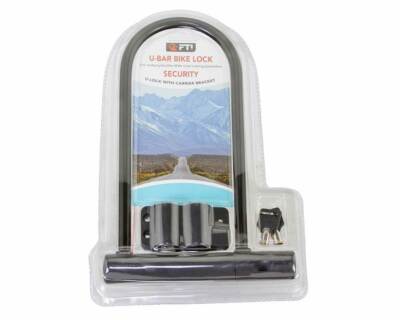NEW! ABSOLUTE BICYCLE U LOCK 180 X 320 IN ALL/BLACK.