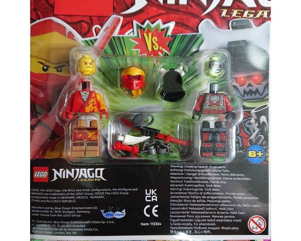 LEGO NINJAGO LEGACY KAI VS SKELETON KING MINIFIGURE 112324