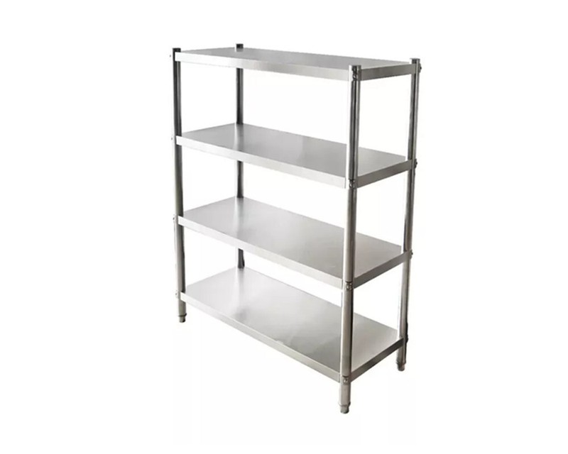 4 BÃ¶Den Edelstahlregal KÃ¼Chenregal Gastro Regal Standregal Schwerlastregal