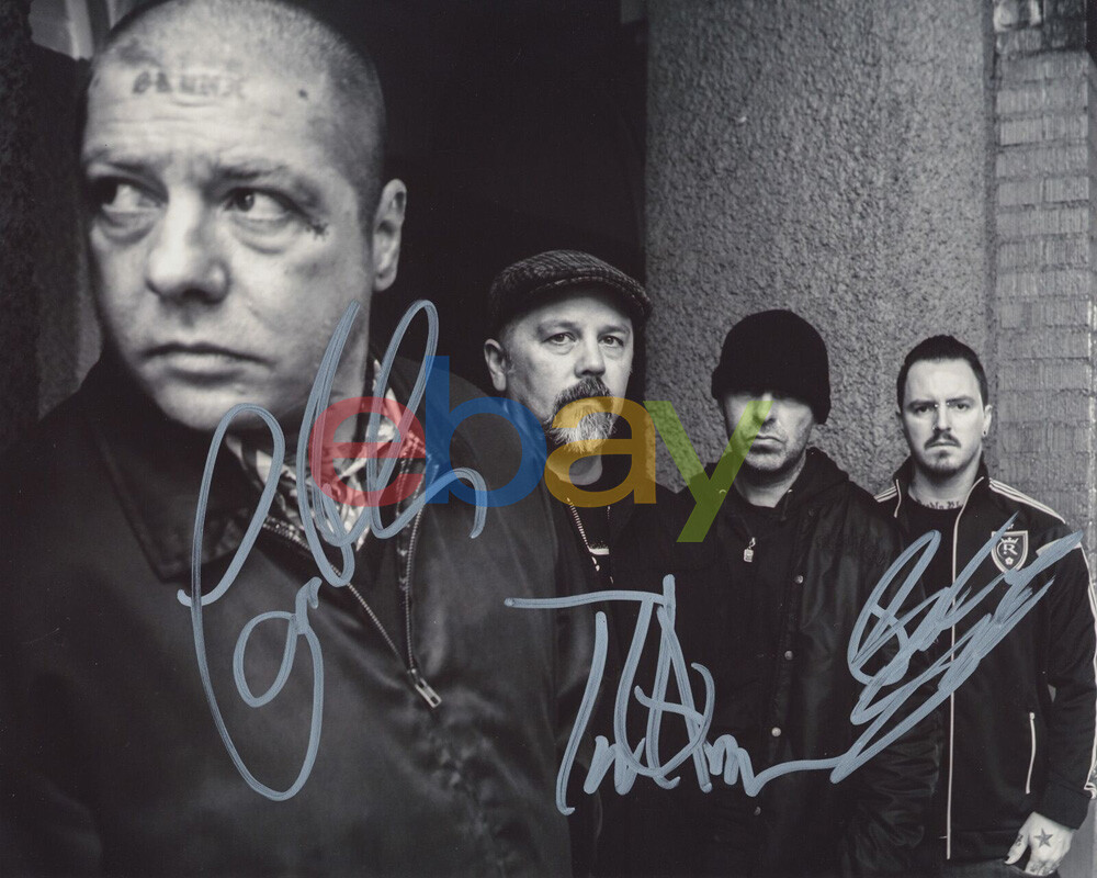 RANCID BAND SIGNED 8X10 PHOTO reprint | eBay
