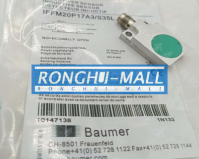 1PCS New For Baumer Inductive Proximity Switch Sensors IFFM 20P17A3/S35L