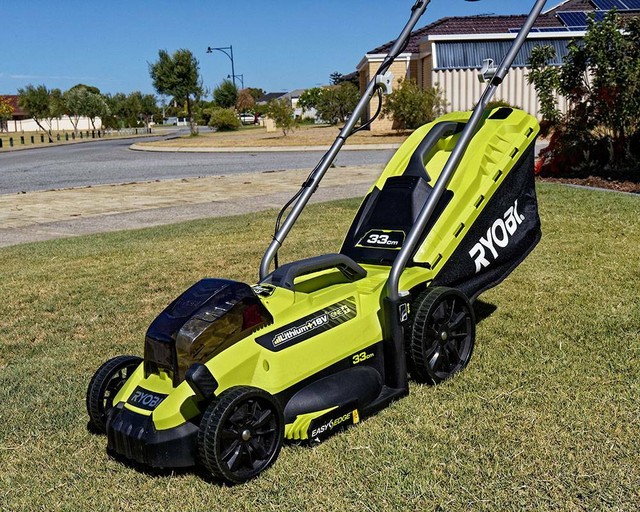 Ryobi 18V ONE 33cm Lawn Mower skin only Lawn Mowers Gumtree