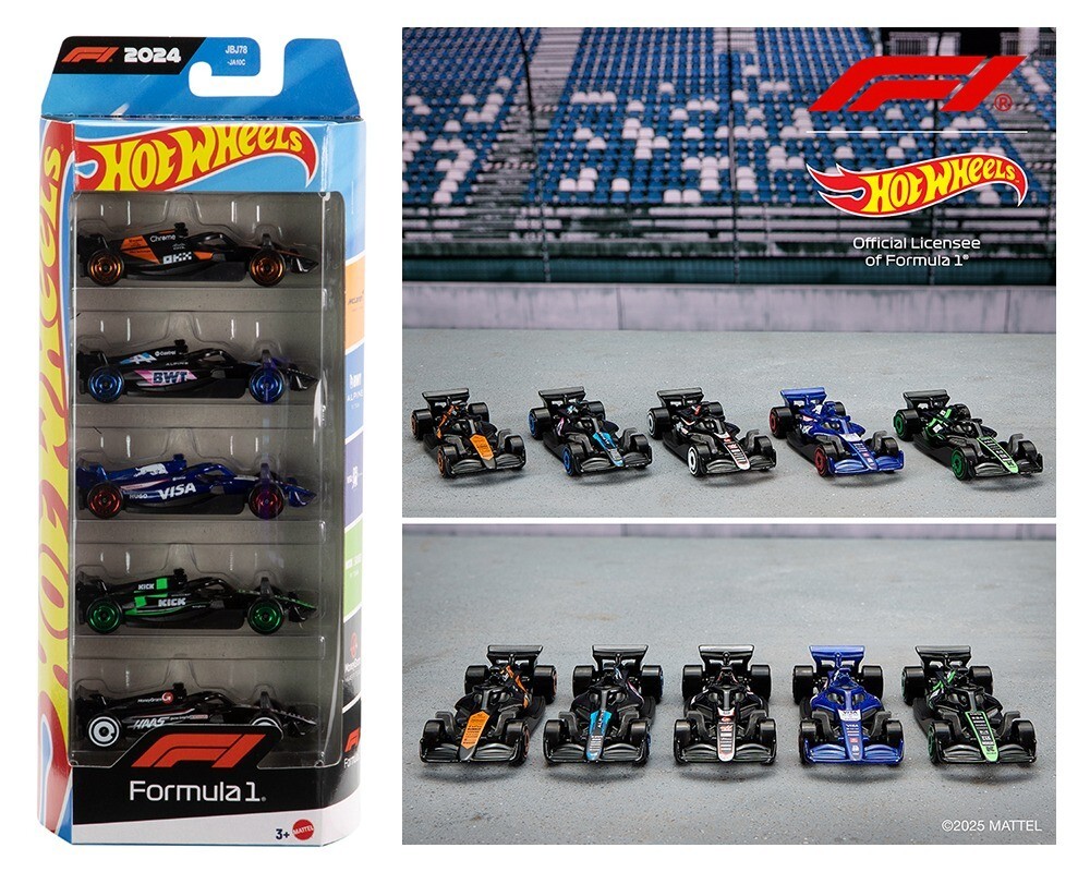 Hot Wheels F1ミニカー6台セット Hot Wheels F1 Car: Hot Wheels Collectors Formula 1 Vehicle