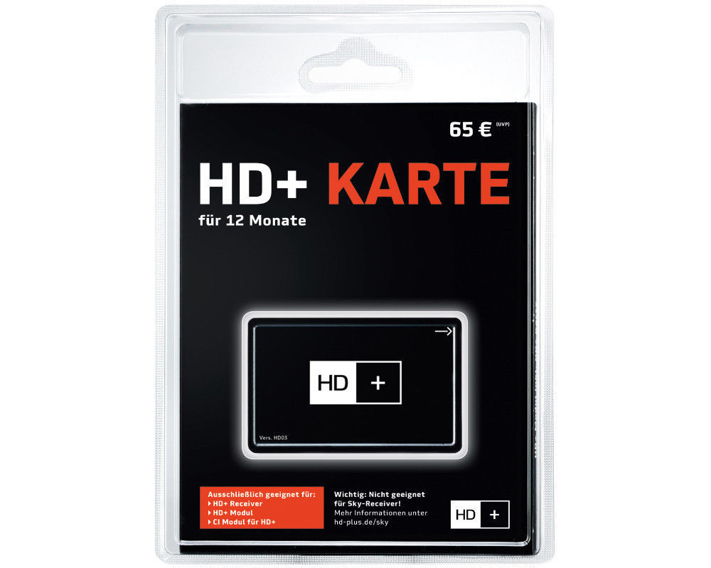 HD+ TV-Smartcards