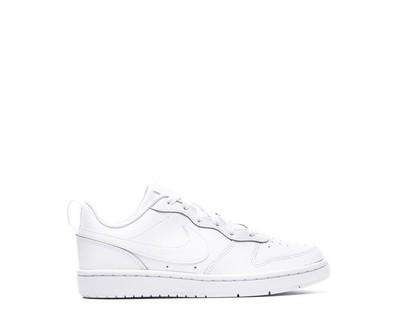 Кроссовки Nike Court Borough Low 2 для больших детей, белые (BQ5448 100) - 6,5