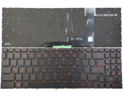 New MSI Katana GF66 12UCO 12UDO 12UEO 12UGO 12UGSO MS-1582 Keyboard US Backlit