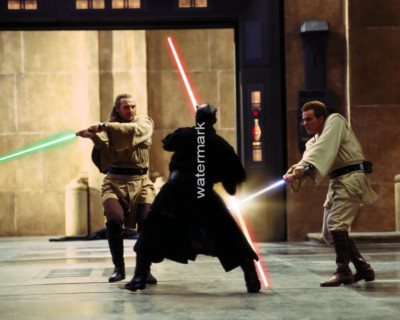 8x10 Darth Maul PHOTO photograph picture print star wars qui gon jinn obi wan