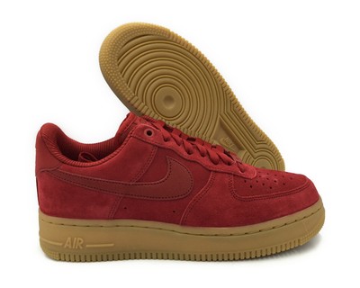 896184 601 NIKE AIR FORCE 1 '07 SE SPEED RED GUM YELLOW WOMENS SNEAKER SIZE 9.5 896184 601 NIKE AIR FORCE 1 '07 SE SPEED RED GUM YELLOW WOMENS SNEAKER SIZE 9.5
