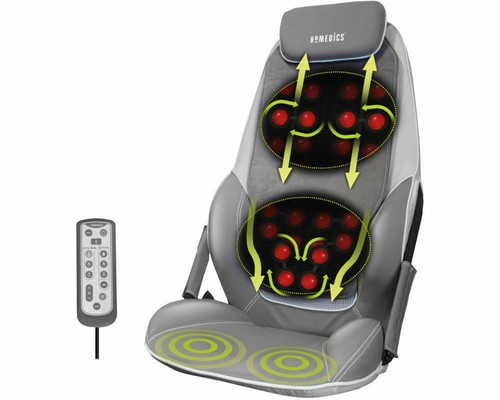 VitalMaxx Massagematte Wrmefunktion Vibration Massage Sesselauflage | eBay