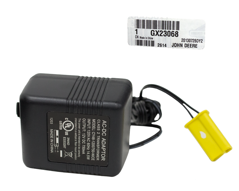 John Deere Original Equipment Battery Charger #GX23068