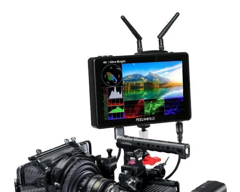 FEELWORLD LUT7S PRO 7" 2200nits Monitor, 3D LUT, 4K HDMI-compatible, IPS 1920x12