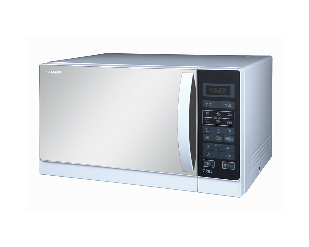 Sharp R-75MR 25 Liter Microwave Oven With Grill - 220-240 Volt 50 Hz