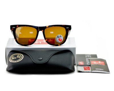 Ray-Ban Sunglasses RB2140 Original Wayfarer Tortoise Frame Brown Lenses 54mm