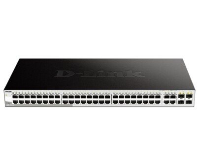 D-Link DGS-1210-52 - Network Switch, Managed, L2, Gigabit Ethernet (10/100/1000)